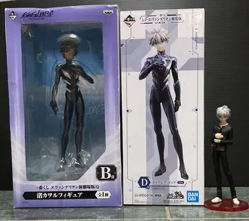 에반게리온 나기사 카오루 피규어 3개