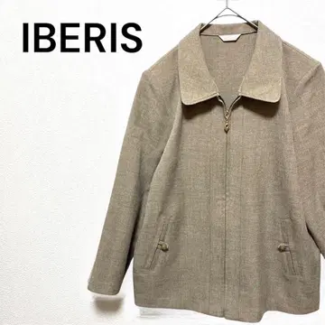 IBERIS 이베리스 집업 자켓 베이지 깔끔한 오피스룩