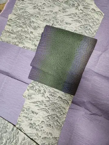 코몬 기모노 산모양 단의