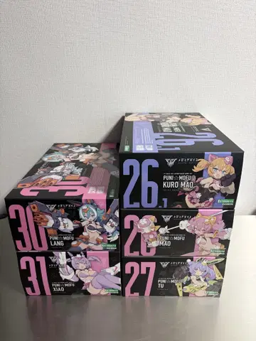 메가미 디바이스 PUNI MOFU 5종 세트