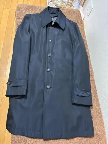 [ Kent Ave ] 네이비 스텐카라 코트