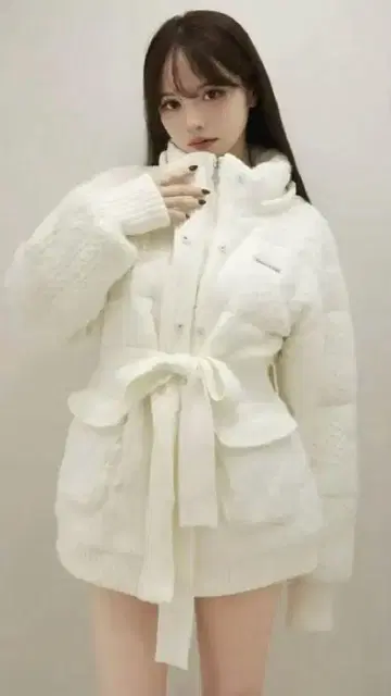 andmary Mary quilting knit shape jacket