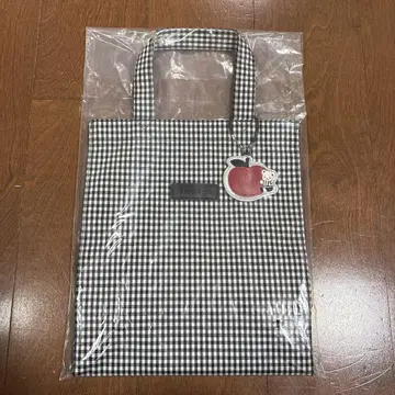 familiar 깅엄 체크 토트백