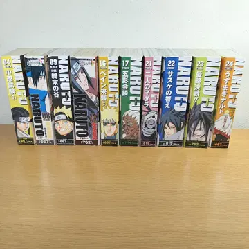 NARUTO 나루토 편의점판 10권 세트