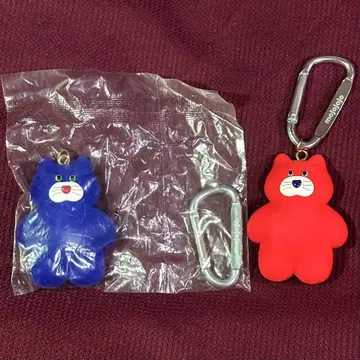 mojojojo 피규어 마스코트 vol.1 vol.2 파랑 빨간색 고양이
