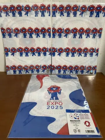 2025 오사카 엑스포 미야쿠미야쿠 클리어 파일 6매 (2종 x 3세트)