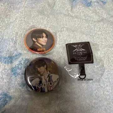 NAOTO 산다이메 JSB 캔뱃지 팬탭 가챠 캡슐