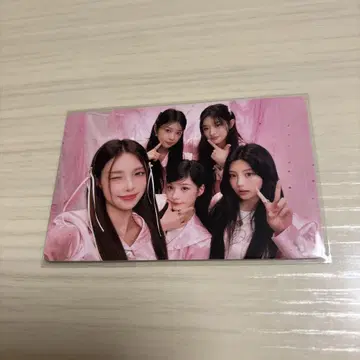 ILLIT GLITTER DAY IN JAPAN 빅 티셔츠 트레이딩 카드
