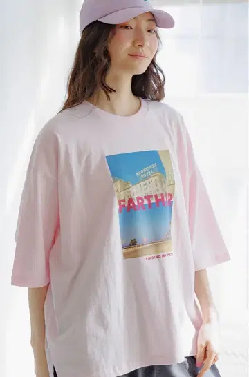 니코앤드 백CITY 사진T셔츠