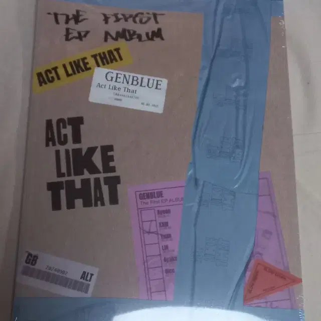 미개봉 젠블루 GENBLUE Act Like That 앨범