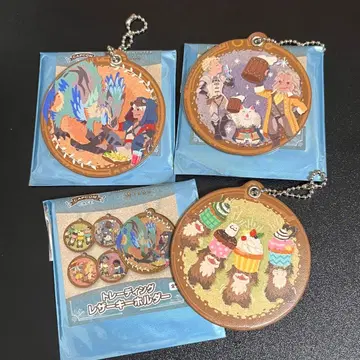 CAPCOM CAFE 몬헌 와일즈 가죽 키링