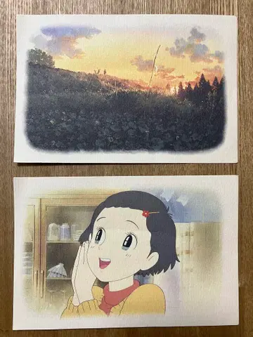 122 추억은 방울방울 엽서 헤이세이 스튜디오 지브리