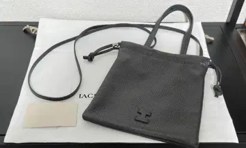 IACUCCI 그레이 가죽 숄더백