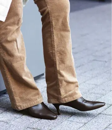 6cm 프렌치 스퀘어 숏부츠 르 탈론 미사용