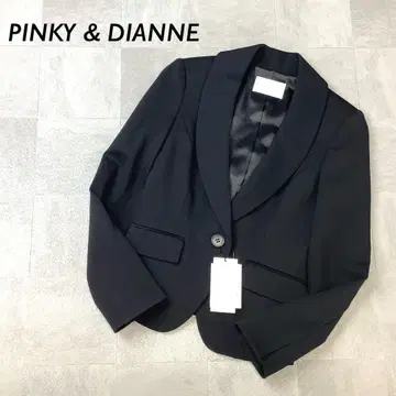 [ 새상품 택 포함 ] PINKY&DIANNE 숄카라 자켓 블랙