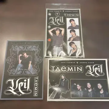 TAEMIN Veil 스티커 3개