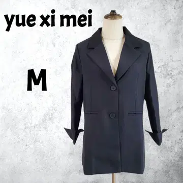 [ 미사용 택 포함 ] yue xi mei 테일러드 자켓 M 블랙