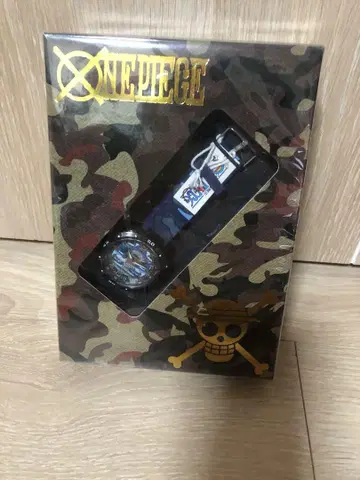 ONE PIECE 카모플라쥬 디자인 워치