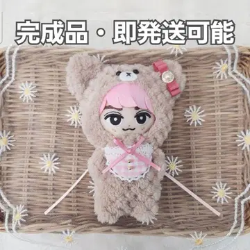 완성품 스노우 칠 칠 인형옷 딸기 우유 색깔 곰돌이