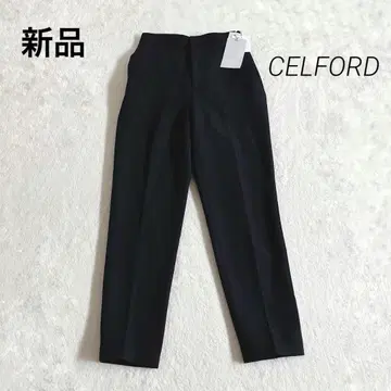 새상품 셀포드 테이퍼드 팬츠 36 블랙