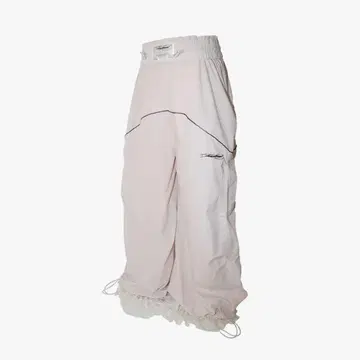 theredthread S nylon jersey pants lace