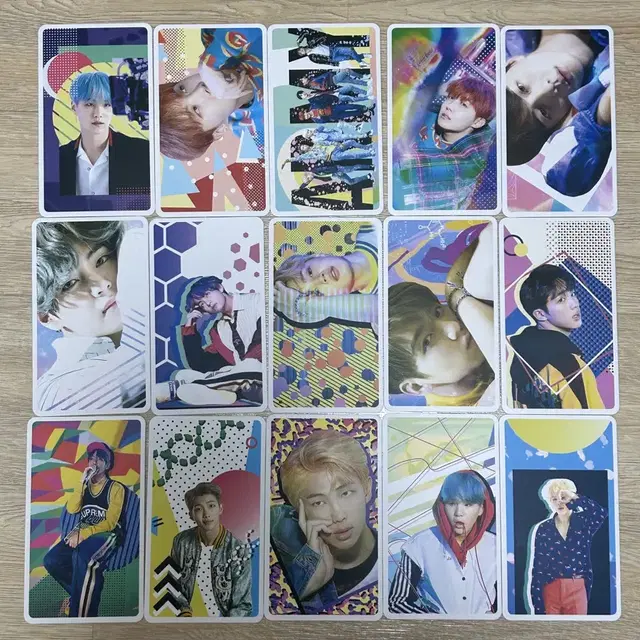방탄 디아이콘 포카 (15장 일괄)