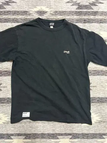 Schott 블랙 T셔츠