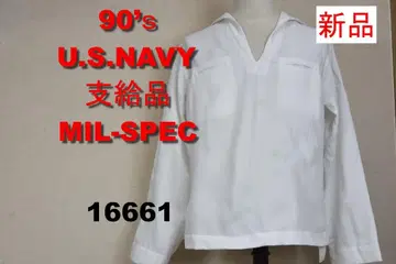 90's 새상품 세일러 셔츠 미군 실물 USA제 지급품 16661 MA1
