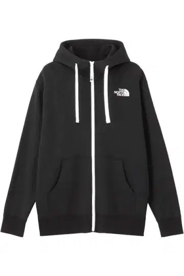 THE NORTH FACE 지퍼 후드티 블랙