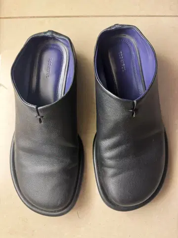 TODAYFUL 슬라이드 레더 슈즈