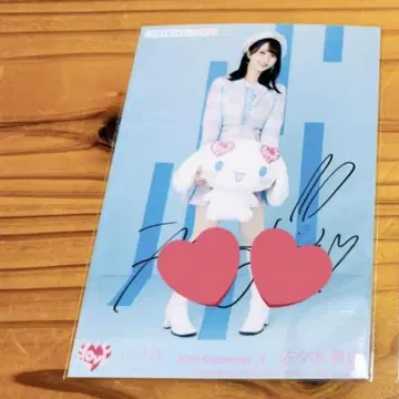 이코러브 시나몬 시나모롤 사사키 마이카 히키 직필 브로마이드