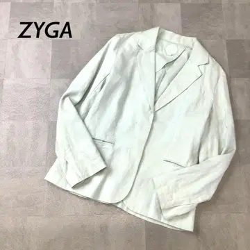 [ 고급 리투아니아산 린넨 100% ] ZYGA 자켓 민트 그린