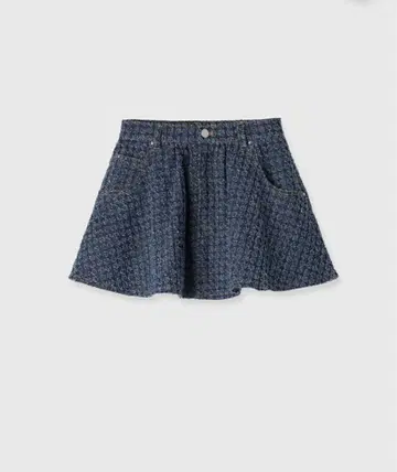 [ EIMY ISTOIRE ] 트위드 라이크 데님 미니 스커트