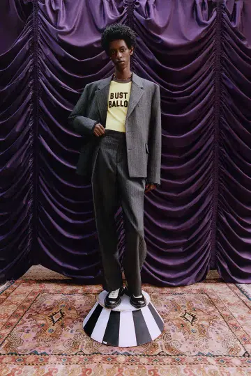 ZARA HARRY LAMBERT 2024 AW 스트라이프 수트 팬츠