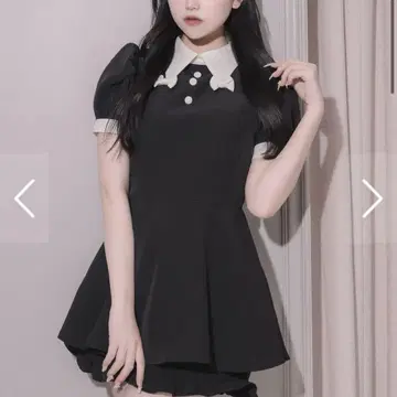 pium 리본 칼라 셋업