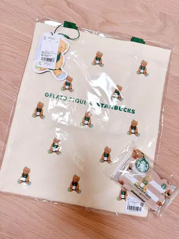 미사용 새상품 GELATO PIQUE + STARBUCKS 세트