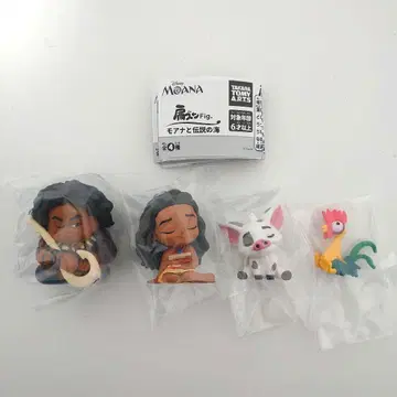 가챠 어깨 쿵 Fig. 모아나와 전설의 바다 전 4종 컴프 세트