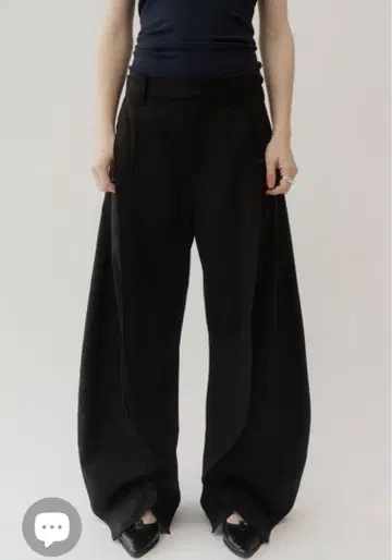 Knuth Marfslit deformed pants/black