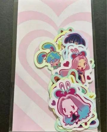 ALIEN STAGE 에이리언 스테이지 에이스테 스티커 popup 토끼