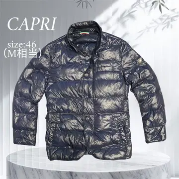 CAPRI 다운 자켓 사이즈 46 네이비 컬러