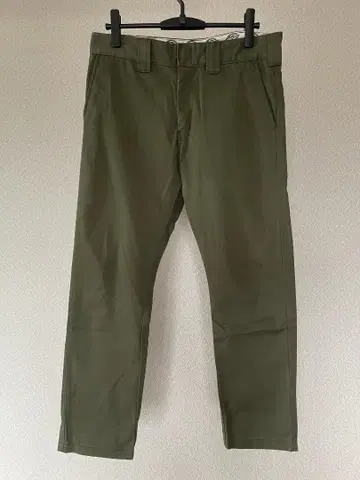Dickies 치노 팬츠 올리브 그린 W32