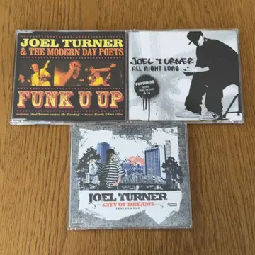 JOEL TURNER 호주 힙합 CD 싱글 3장