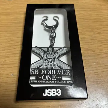 3대째 JSB 15TH 스타디움 라이브 입장 혜택 로고 키링