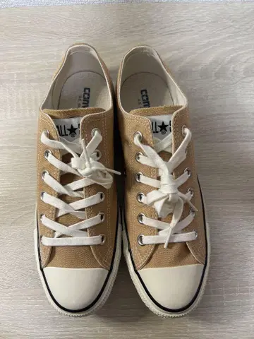 Converse 로우컷 스니커즈 베이지