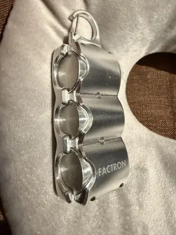 FACTRON 알루미늄 3연 반지