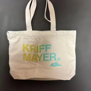 KRIFF MAYER 토트백 크림색