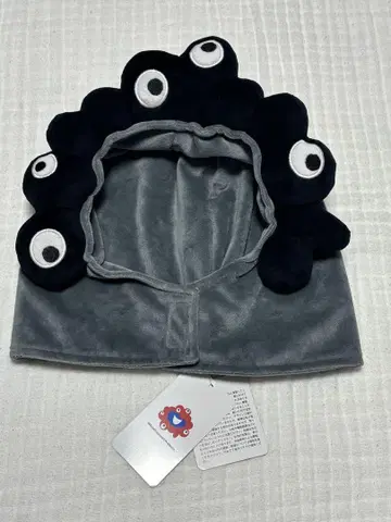 오사카 간사이 만박 블랙 미야쿠미야쿠 변신 모자 레어 봉제 인형 머리띠