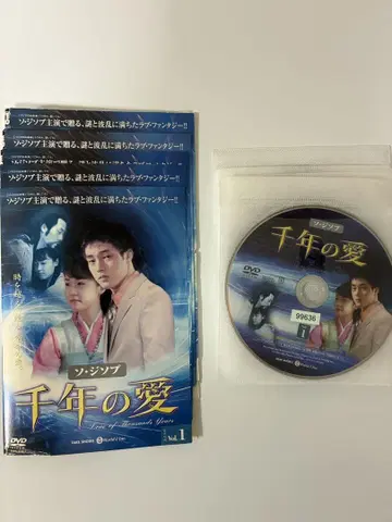 천년의 사랑 소지섭 DVD 전 10권