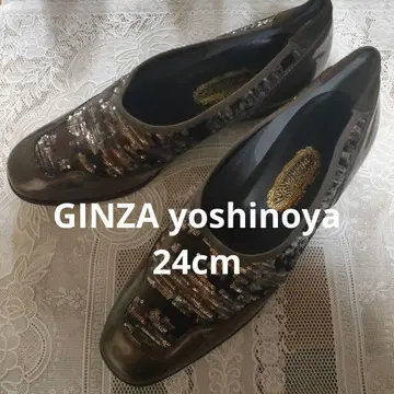 [ 새상품급 ] 긴자 Yoshinoya 펌프스 24cm