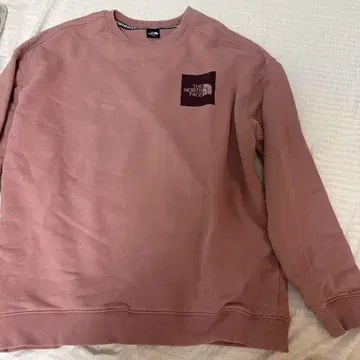 THE NORTH FACE 핑크 크루넥 맨투맨